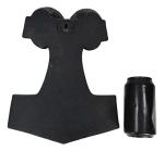 Viking Ram Skull Thor Hammer Wall Decor