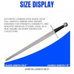 Battle Tested Viking Crusader Medieval Sword