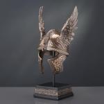Norse Winged Helmet of Odin Sculpture Decor