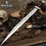 Runic Long Viking Seax Sword Replica