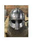 Viking Vendel Helmet with Chainmail for Cosplay