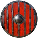 King Bjorn Ironside Viking Shield - 24 Inches