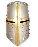 Viking Crusader Helmet for Collectors and Reenactors