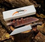 Custom Handmade Viking Seax Knife with Sheath