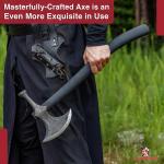 Medieval Viking Hammerhead Battle Axe - Rustic Style