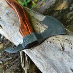 Custom Hand Forged Damascus Steel Viking Tomahawk Axe