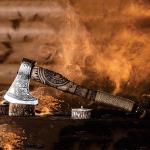 Ragnar's Bearded Viking Axe for Camping Adventures
