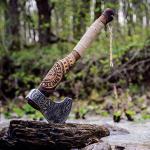 Ragnar's Bearded Viking Axe for Camping Adventures