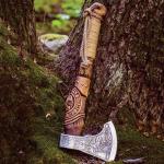 Ragnar's Bearded Viking Axe for Camping Adventures
