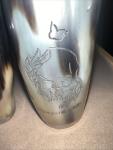 Set of 2 Viking Ram Horn Drinking Cups