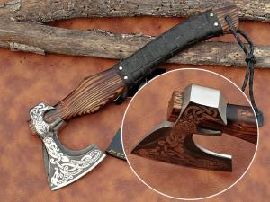 Viking Axe with High Carbon Steel Blade