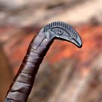 Odin's Raven Viking Knife - Hand Forged Seax
