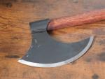 30" Hand Forged Viking Bearded Axe with Hardwood Handle