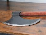 30" Hand Forged Viking Bearded Axe with Hardwood Handle