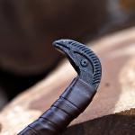 Odin's Raven Viking Knife - Hand Forged Seax
