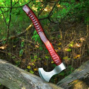 Viking Hand Forged 1095 Carbon Steel Tomahawk