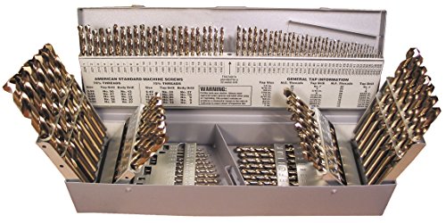 Norseman 115-Piece Cobalt M42 Drill Bit Set