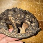 Odin on Sleipnir Wall Art - Viking Rune Decor