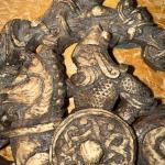 Odin on Sleipnir Wall Art - Viking Rune Decor