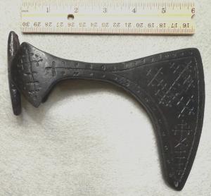 Ornate Viking Iron Axe from 9th-11th Century