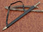 Viking Ragnar Sword Replica with Display Plaque