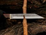 Viking Style Hand Forged Seax Knife