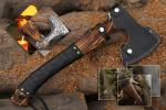 Valhalla Viking Axe - Hand-Forged Steel Hatchet