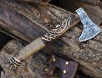 Viking Axe with Ash Wood Handle - High Carbon Steel