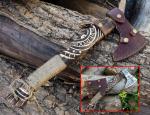 Viking Axe with Ash Wood Handle - High Carbon Steel