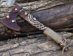 Viking Axe with Ash Wood Handle - High Carbon Steel
