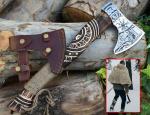 Viking Axe with Ash Wood Handle - High Carbon Steel