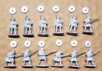 Vikings with Spears Dark Ages Miniatures Set