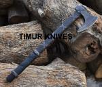 Ragnar Hand Forged Viking Bearded Axe 22