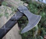 Ragnar Hand Forged Viking Bearded Axe 22