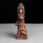 Odin Statue - Wood Finish Viking Decor Figurine