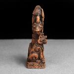 Odin Statue - Wood Finish Viking Decor Figurine