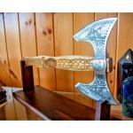 Viking Tactical Throwing Axe - Hand Forged Steel