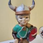 Rare Vintage Viking Warrior Figurines Set