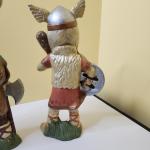 Rare Vintage Viking Warrior Figurines Set