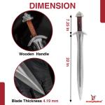 Viking Sword Handmade 1095 High Carbon Steel