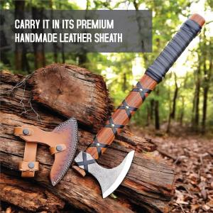 Ragnar Lothbrok Viking Axe with Sheath