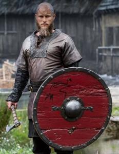 Viking 24" Round Shield with Heavy Metal Fittings