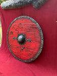 Viking 24" Round Shield with Heavy Metal Fittings