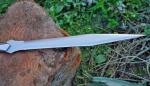 Personalized Viking Style Carbon Steel Spear Sword