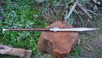 Personalized Viking Style Carbon Steel Spear Sword