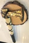 Hand-Forged Viking Axe with Leather Sheath