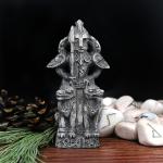 Odin Stone Finish Figurine - Norse Viking Statue