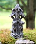 Odin Stone Finish Figurine - Norse Viking Statue