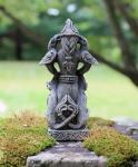 Odin Stone Finish Figurine - Norse Viking Statue