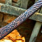 40" Hand Forged Viking Battle Axe - Two-Handed